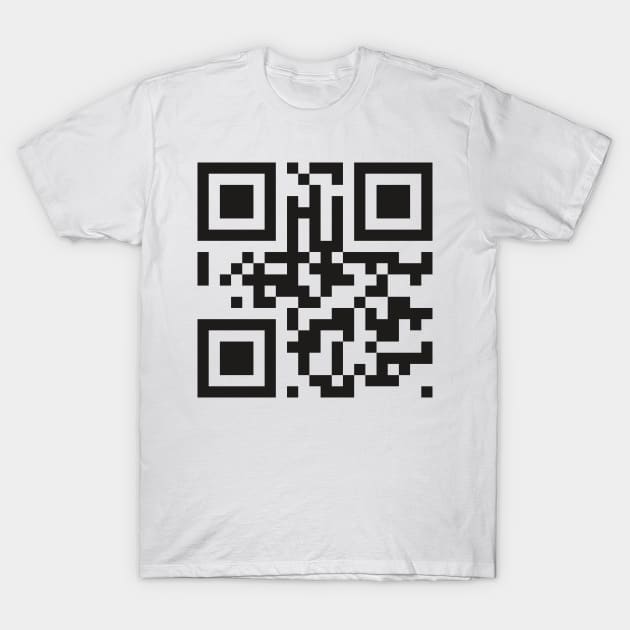 Let's Go Brandon in a QR Code :) T-Shirt by Coron na na 